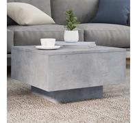 vidaXL Coffee Table Concrete Grey 55x55x31 cm Engineered Wood