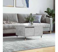 vidaXL Coffee Table Concrete Grey 55x55x36.5 cm Engineered Wood UK HOT