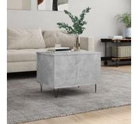 vidaXL Coffee Table Concrete Grey 60x44.5x45 cm Engineered Wood