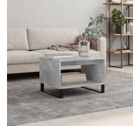 vidaXL Coffee Table Concrete Grey 60x50x40 cm Engineered Wood