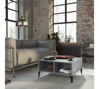 vidaXL Coffee Table Concrete Grey 60x60x30 cm Engineered Wood