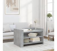 (concrete grey, 80 x 50 x 50 cm) vidaXL Coffee Table Hallway Tea End Table Accent Side Table Engineered Wood