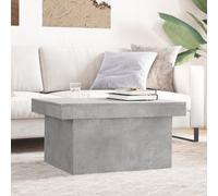 Vidaxl Coffee Table Concrete Grey 80X55X40 Cm Engineered Wood