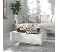 Vidaxl Coffee Table Concrete Grey 85X55X31 Cm Engineered Wood