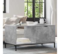 vidaXL Coffee Table Concrete Grey 90 x 49 x 46 cm Engineered Wood