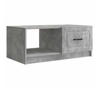 vidaXL Coffee Table Concrete Grey 90 x 50 x 37 cm Engineered Wood