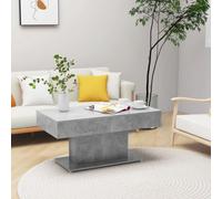 Vidaxl Coffee Table Concrete Grey 96X50X45 Cm Engineered Wood