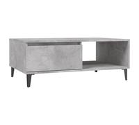 vidaXL Coffee Table Concrete Grey Engineered Wood Couch Table Indoor Furniture