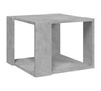 vidaXL Coffee Table Concrete Grey Engineered Wood Furniture Storage Cabinet