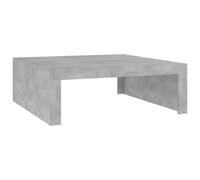 Vidaxl Coffee Table Concrete Grey 100X100X35 Cm Engineered Wood