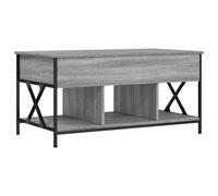 Coffee Table Hallway End Table Sofa Table Engineered Wood and Metal vidaXL