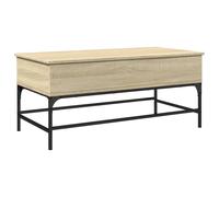 Coffee Table Engineered Wood And Metal