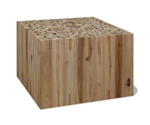 Vidaxl Coffee Table Genuine Teak 50X50X35 Cm