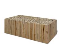 vidaXL Coffee Table Genuine Teak 90x50x30 cm