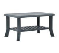vidaXL Coffee Table Green 90x60x46 cm Plastic
