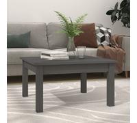 Coffee Table Grey 55x55x30cm Solid Wood Pine GF0
