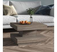 (grey) vidaXL Coffee Table MDF and Iron Centre Accent Table Furniture Multi Colours