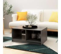 vidaXL Coffee Table Grey 75x50x33.5 cm Solid Pinewood NEW
