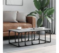 vidaXL Coffee Table Grey Sonoma 100x50x35.5 cm Engineered Wood