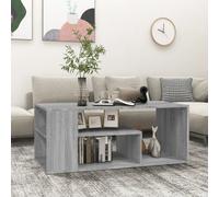 Vidaxl Coffee Table Grey Sonoma 100X50X40 Cm Engineered Wood, Grey