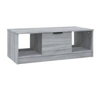 Vidaxl Coffee Table Grey Sonoma 102X50X36 Cm Engineered Wood