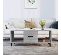 (Grey sonoma) vidaXL Coffee Table Engineered Wood Indoor Side Accent End Table Multi Colours