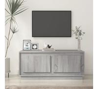 Vidaxl Coffee Table Grey Sonoma 102X50X44 Cm Engineered Wood