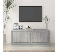 vidaXL Coffee Table Grey Sonoma 102x50x44 cm Engineered Wood UK HOT