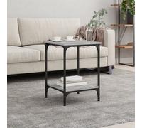 vidaXL Coffee Table Side Table Sofa Couch Table Grey Sonoma Engineered Wood