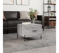 (grey sonoma) vidaXL Coffee Table Side Table Sofa Couch Table Smoked Oak Engineered Wood