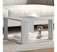 (grey sonoma, 51.5 x 51.5 x 30 cm) vidaXL Coffee Table Hallway Side Table Desk Accent End Table Engineered Wood