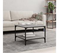 vidaXL Coffee Table Side Table Sofa Couch Table Grey Sonoma Engineered Wood