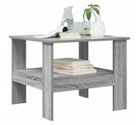 vidaXL Coffee Table Grey Sonoma 57 x 55 x 45 cm Engineered Wood