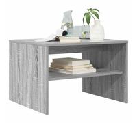vidaXL Coffee Table Grey Sonoma 60 x 50 x 40 cm Engineered Wood