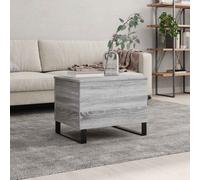 vidaXL Coffee Table Grey Sonoma 60x44.5x45 cm Engineered Wood