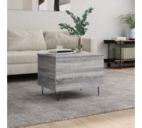 (grey sonoma) vidaXL Coffee Table Side Table End Accent Telephone Sofa Table Engineered Wood