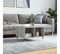 (grey sonoma) vidaXL Coffee Table Side Table End Accent Telephone Sofa Table Engineered Wood