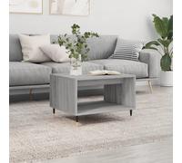 (grey sonoma) vidaXL Coffee Table Side Table Sofa Couch Table Grey Sonoma Engineered Wood