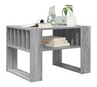 vidaXL Coffee Table Grey Sonoma 66 x 49.5 x 45 cm Engineered Wood