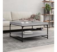 (grey sonoma, 80 x 80 x 45 cm) vidaXL Coffee Table Side Table Sofa Table Telephone Table Engineered Wood