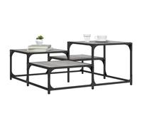 vidaXL Coffee Table Hall Side End Table Sofa Table Grey Sonoma Engineered Wood