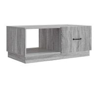 vidaXL Coffee Table Grey Sonoma 90 x 50 x 37 cm Engineered Wood