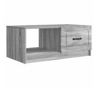 vidaXL Coffee Table Grey Sonoma 90 x 50 x 37 cm Engineered Wood