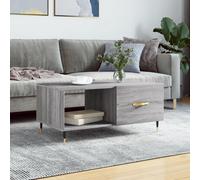 (grey sonoma) vidaXL Coffee Table Side Table Sofa End Table Concrete Grey Engineered Wood