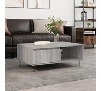 vidaXL Coffee Table Grey Sonoma 90x60x35 cm Engineered Wood