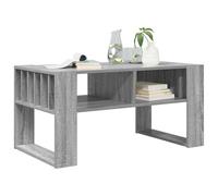 vidaXL Coffee Table Grey Sonoma 92 x 49.5 x 45 cm Engineered Wood