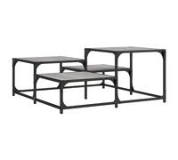 vidaXL Coffee Table Grey Sonoma 87.5x87.5x40 cm Engineered Wood