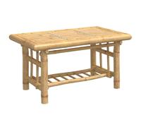 vidaXL Coffee Table Hall Tea Centre End Table Accent Side Console Table Bamboo
