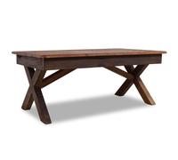 vidaXL Coffee Table Hallway End Table Accent Side Table Mixed Recycled Wood