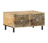 vidaXL Coffee Table Hallway End Table Side Tea Sofa Table Solid Wood Mango